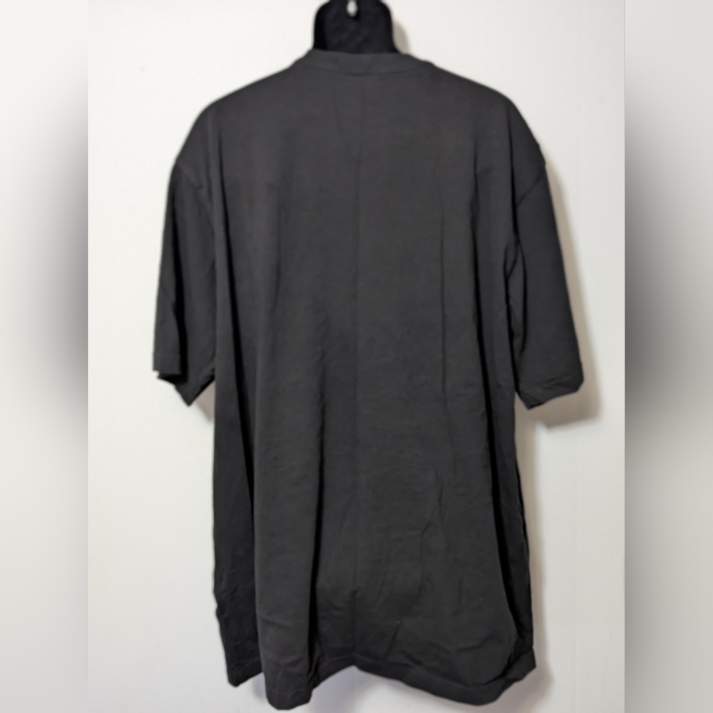 Men's Carhartt Loose Fit Classic Black Pocket T-shirt Size 2XL Tall - Picture 2 of 6